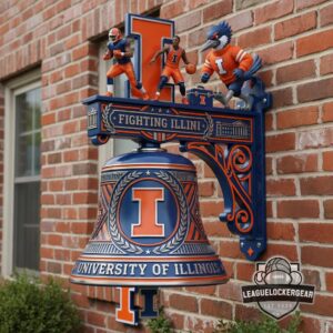 Illinois Fighting Illini Athletics Wall Mounted Victory Bell