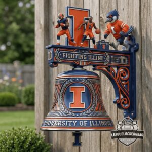 Illinois Fighting Illini Athletics Wall Mounted Victory Bell