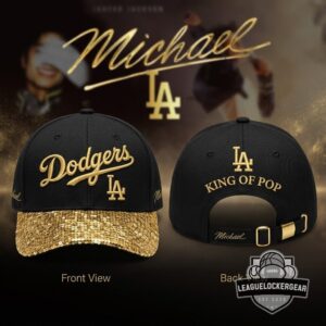 Michael Jackson King of Pop x Los Angeles Dodgers Baseball Jersey
