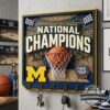 Michigan Wolverines 2026 NCAA Men's Basketball National Champions 3D Key Holder