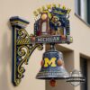 Michigan Wolverines NCAA Champions Wall Bell Hanger