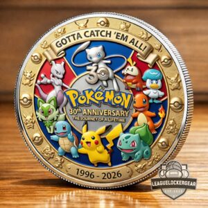 Pokémon 30th Anniversary 1996-2026 Commemorative Coin