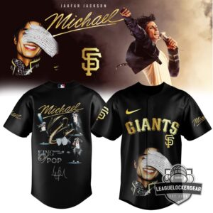 San Francisco Giants x Michael Jackson Baseball Jersey