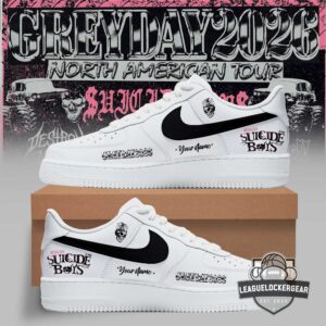 Suicide Boys Grey Day 2026 North American Tour Custom Air Force 1s