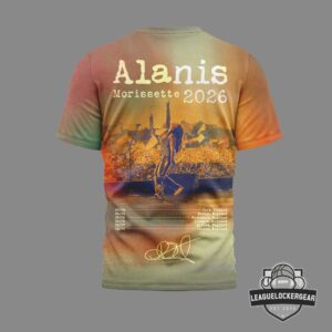 Alanis Morissette 2026 Tour Signed T-Shirt