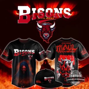 Bisons Star Wars Darth Maul Shadow Lord Baseball Jersey