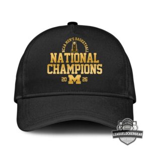 Michigan Basketball 2026 National Champions Roster Hoodie