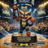 Michigan Wolverines 2026 NCAA Men's Basketball Champions Figurine