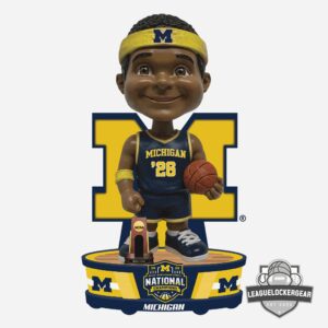 Michigan Wolverines 2026 NCAA Men's Basketball National Champions Bobblehead