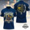 Michigan Wolverines 2026 NCAA Men's Basketball National Champions Polo Shirt