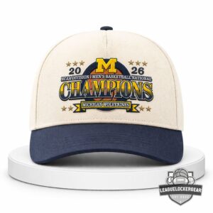 Michigan Wolverines 2026 NCAA Men's Basketball National Champions Hat