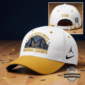 Michigan Wolverines 2026 NCAA Men's National Champs Hoodie