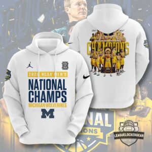 Michigan Wolverines 2026 NCAA Men's National Champs Hoodie