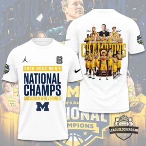 Michigan Wolverines 2026 NCAA Men's National Champs T-Shirt