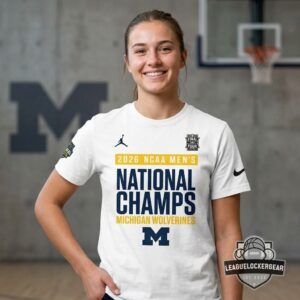 Michigan Wolverines 2026 NCAA Men's National Champs T-Shirt