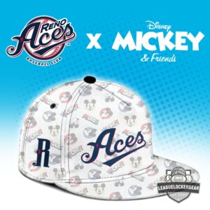 Reno Aces Disney Mickey & Friends Baseball Jersey