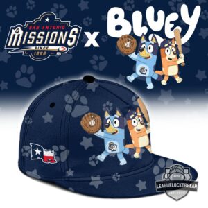 San Antonio Missions Bluey Baseball Jersey