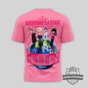 5 Seconds of Summer Everyone's A Star World Tour T-Shirt