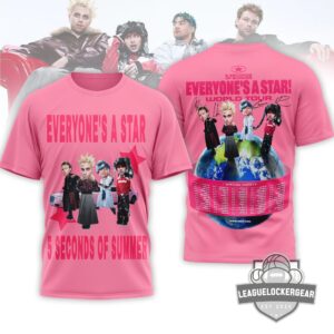 5 Seconds of Summer Everyone's A Star World Tour T-Shirt