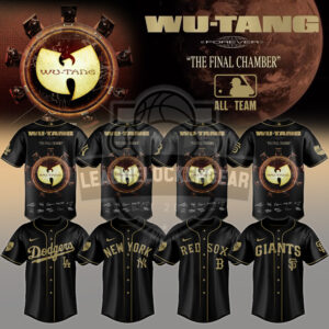 MLB All Team X WuTang Forever The Final Chamber 2026 Jersey 1