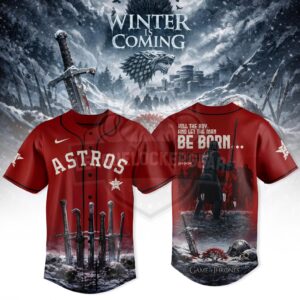 MLB x Game of Thrones Jon Snow Limited Jersey 1