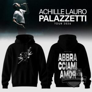 Achille Lauro Palazzetti Tour 2026 Hoodie