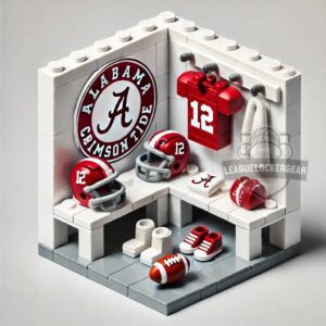 Alabama Crimson Tide 134 Years Anniversary Locker Room Brick Set