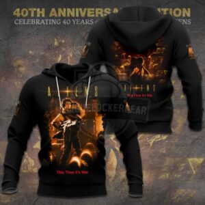 Aliens 40th Anniversary Edition This Time It's War T-Shirt