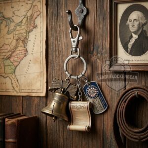 America 250th Anniversary keychain set