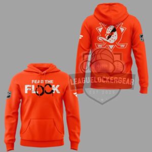 Anaheim Ducks Fear The Flock Playoffs 2026 Hoodie