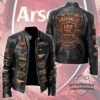 Arsenal FC 140th Anniversary Leather Jacket