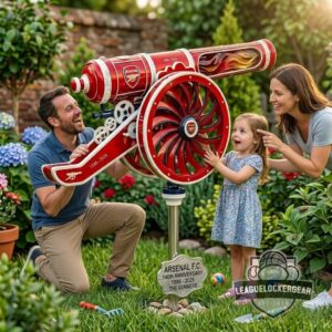 Arsenal FC 140th Anniversary The Gunners Cannon Wind Spinner