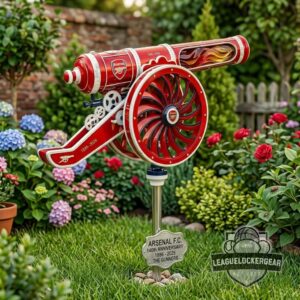 Arsenal FC 140th Anniversary The Gunners Cannon Wind Spinner