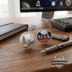 Artemis II 2026 First Crewed Lunar Mission Commemorative Coin