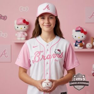 Atlanta Braves Hello Kitty Baseball Jersey