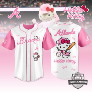 Atlanta Braves Hello Kitty Baseball Jersey