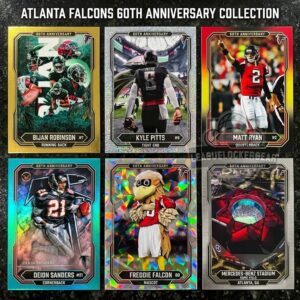 Atlanta Falcons 60th Anniversary Ultra Premium Trading Cards