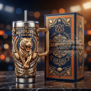 Auburn Tigers Championship Legacy Edition Tumbler