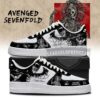 Avenged Sevenfold Life Is but a Dream Signed Custom Air Force 1 Shoes