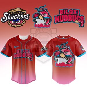 Biloxi Shuckers Biloxi Mudbugs Baseball Jersey and Cap Set