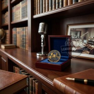 Bob Kevoian Legendary Radio Co-Host Challenge Coin