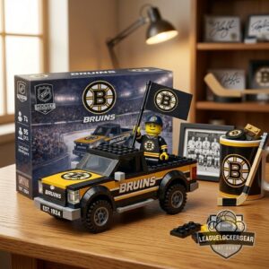 Boston Bruins EST. 1924 Truck Building Blocks Set
