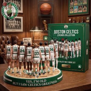 Boston Celtics Legends Collection Yes I'm Old But I Saw Greatness Acrylic Plaque