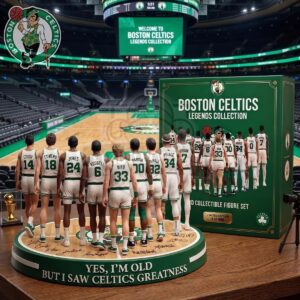Boston Celtics Legends Collection Yes I'm Old But I Saw Greatness Acrylic Plaque