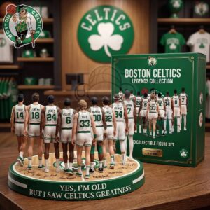 Boston Celtics Legends Collection Yes I'm Old But I Saw Greatness Acrylic Plaque