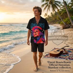 Bowie Iconic Art Hawaiian Shirt