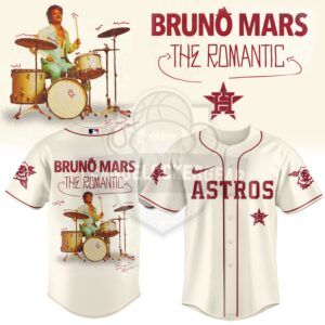 Bruno Mars The Romantic MLB All Team Baseball Jersey