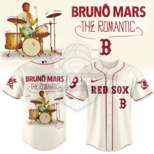 Bruno Mars The Romantic MLB All Team Baseball Jersey
