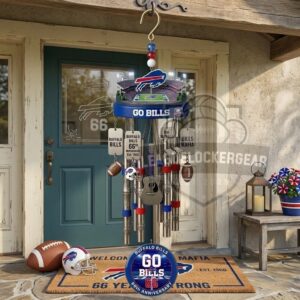 Buffalo Bills 66th Anniversary Wind Chime