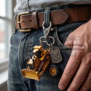 CAT 100th Anniversary Keychain Set